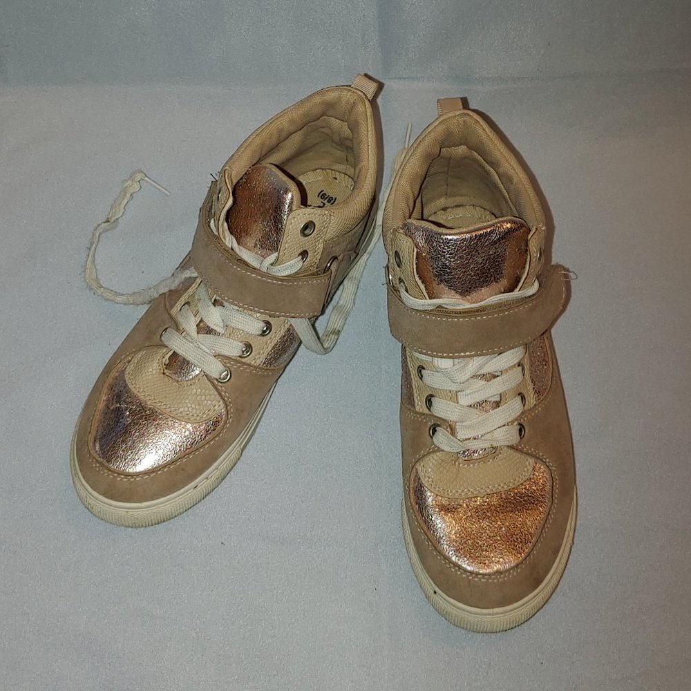 High top tennis shoes